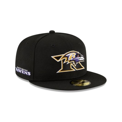 Sapca New Era Baltimore Ravens NFL Logo Mix 59FIFTY Fitted - Negrii